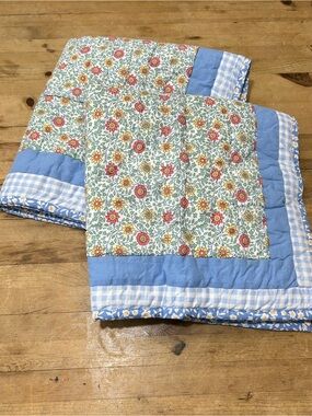 The Company Store Quilted Euro Shams (2)
